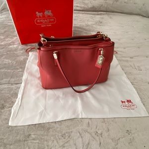 Genuine Coach Coral Large Shoulder Bag